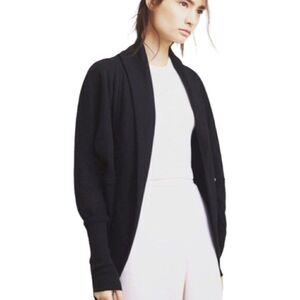 Aritzia Wilfred Black Diderot Cardigan Sweater SZ XXS - SM